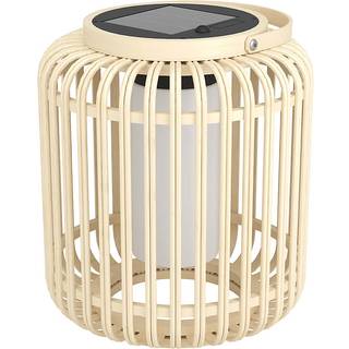 Eglo Marliano solcellelanterne tremmer natur/hvid