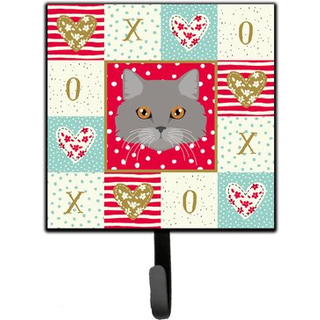 """" Caroline's Treasures Brazilian Longhair Cat Love Leash eller Key Holder Hooks multicolor """"