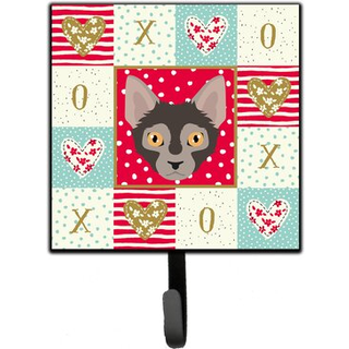 """" Caroline's Treasures Lykoi Cat Love Leash eller Key Holder Hooks multicolor """"
