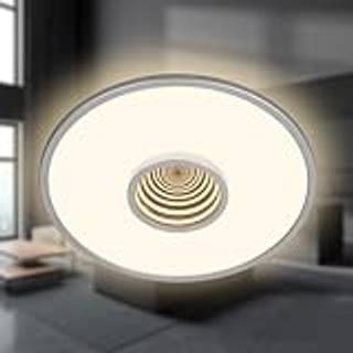 Toro loftlampe, mat krom, Ø 42 cm, plast