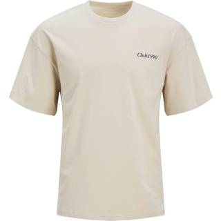 Printet O-hals T-shirt