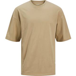 Ensfarvet T-shirt