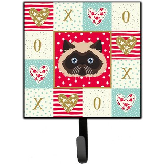 """" Caroline's Treasures Colorpoint Persian Hymalayan Cat Love Leash eller Key Holder Hooks multicolor """"