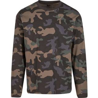 Brandit Premium Langærmet T-Shirt Dark Camo M