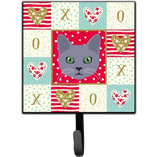 """" Caroline's Treasures Korat Cat Love Leash eller Key Holder Hooks Multicolor """"