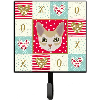 """" Caroline's Treasures Singapura Cat Love Leash eller Key Holder Hooks multicolor """"