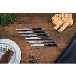 Laguiole by Hâws Steak Knives 6 stk. i Sort