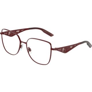 Dolce & Gabbana Kvinde DG1358 1319 Optiske stel Metal Rød Transparent Firkantet Normal