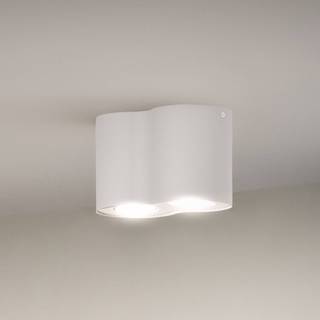 Philips Hue Pillar Hue plate/spiral hvid 2x4.2W - Spot - White ambiance