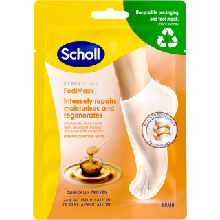 Scholl PediMask Manuka Honey - 1 par