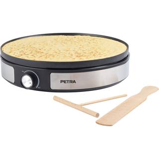 Petra 2-i-1 Reversible crêpemaskine 500014 (sort) - På lager i butik