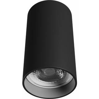 Chloe Variosa GU10 - overflademonteret, uden lyskilde, GU10, 230V, IP20, 55x100mm, sort, rundt