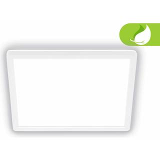 Loftlampe Tava A, 29x29 cm, plast, hvid