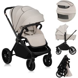 Lionelo MIKA Plus 2-in-1 Duovogn, Beige Sand
