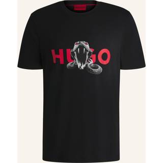 HUGO Herren T-Shirt schwarz