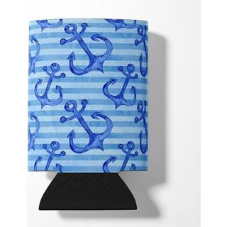 """" Caroline's Treasures Beach Watercolor Anchors Decorative kan hugger flerfarvet """"