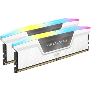 Corsair Vengeance RGB DDR5 RAM 32GB 5600Mt/s CL36 (hvid)