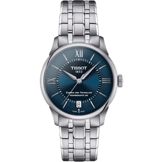 Tissot Chemin Des Tourelles Powermatic 80 34MM T1392071104800 - Dame - 34 mm - Analog - Automatisk - Safirglas