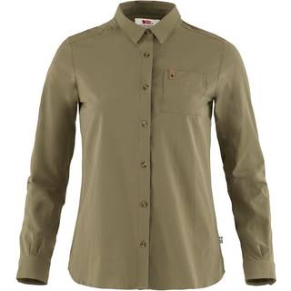 Fjällräven Women's Övik Lite Shirt Long Sleeve Green, XS