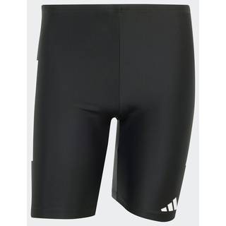 3-Stripes 8-Inch badebukser - Black / White - M