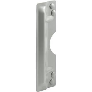 Prime-line MP4585 Out Swinging Door Latch Protector Gray Finish (Single Pack)