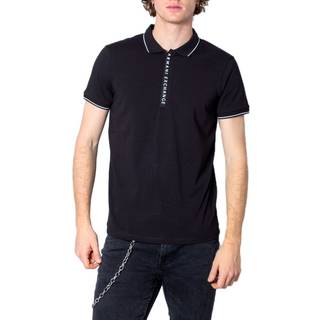 Armani Exchange Short Sleeved Polo T Shirt Black