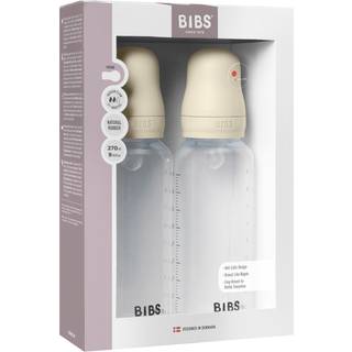 Bibs Baby Bottle Round Silicone Medium Flow Ivory (270 ml)