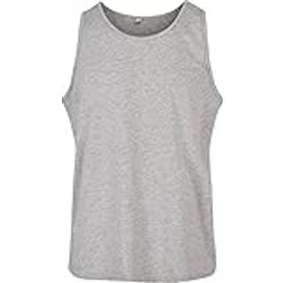 Build Your Brand Basic BYBB011 Basic Tank Heather Grey 3XL