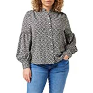 Louche Clancy Candy Bud Print Long Sleeve Blouse