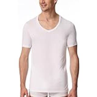 Schiesser Premium Modal V-neck Shirt - White - Large