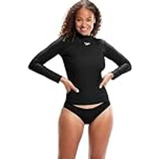 Women's Long Sleeve Rash Top Black
