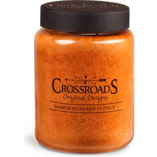 Crossroads Maple Pumpkin Donut Duftende 2-Wick Candle 26 Oz.