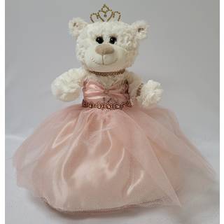 Kinnex Collections siden 1997 12 """" Quince Anos Quinceanera sidste dukke bamse med kjole (midtpunkt) ~ ARC09831-30 (Rose Gold)