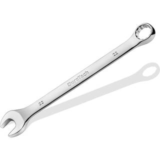 Duratech 22mm kombination af skruenøgle metrisk CR-V konstrueret med spejlpolering 12-punkts 15-graders offset