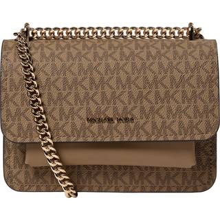 Michael Kors Claire Small Skuldertaske brun