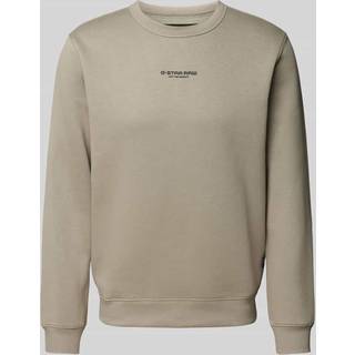 Center Chest Logo Sweater - Beige - Men
