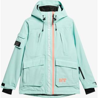 Superdrytil kvinder. WS110165A Skijakke Ultimate Rescue turkis (L), Sport, Sne, Genanvendt polister, Bæredygtig
