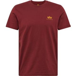 ALPHA INDUSTRIES Herren T-Shirt rot