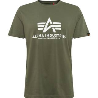 ALPHA INDUSTRIES Herren T-Shirt grün