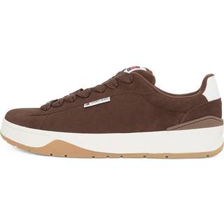 Suede Textured Midsole Trainers