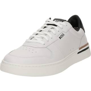 Lædersneakers med signaturstriber