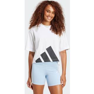 Essentials Big Logo Boyfriend T-shirt - White / Black