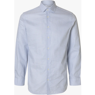 SLHSLIM-ETHAN SHIRT LS AOP SPREAD N