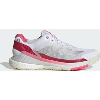 Crazyquick BOOST Padel sko - Cloud White / Silver Metallic / Lucid Pink - 38