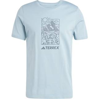 Terrex Graphic T-shirt - Magic Grey Met - S
