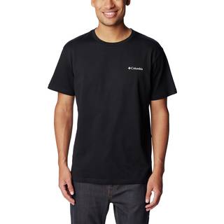 Columbia Men's CSC Basic Logo Short Sleeve White/Black CSC Retro, White, Black Csc Retro, S