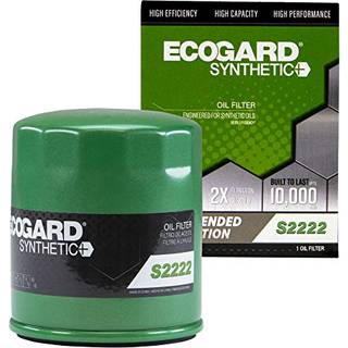 ECOGARD S2222 Premium Spin-On motoroliefilter til syntetisk olie passer til Chevrolet Silverado 1500 5.3L 2007-2013 Silverado 2500 HD 6.0L 2007-2