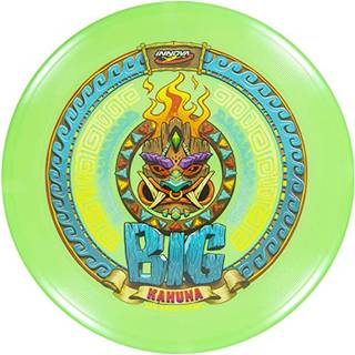 Innova Big Kahuna Innmold Beach Frisbee 200G - Designet til at h?ndtere h?j vind let at gribe kanten (Neon Green)