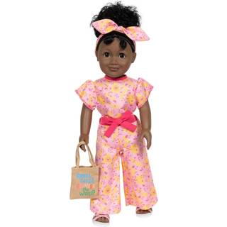 Adora 18 """" Rebel Girls Doll Collection - Inspireret af Good Night Stories Rebel Girl Books - Premium Quality Soft and Movable Doll Body med real