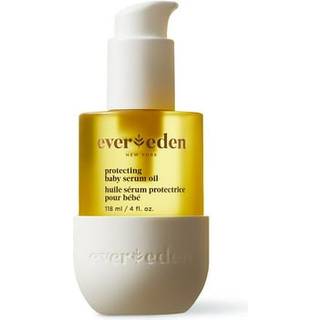 Evereden beskytter baby massageolie 4 oz. | Babyolie til nyfødt | Ren og blid babypleje | Ikke-giftig og duftfri | Lavet med rene ingredienser